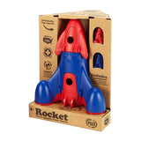 Green toys rocket - blauwe raket voor binnen en buiten - afbeelding 2