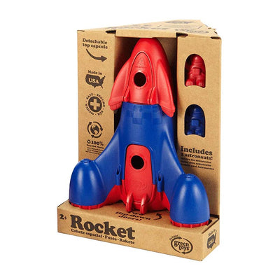 Green toys rocket - blauwe raket voor binnen en buiten