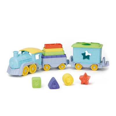 Green Toys Green Toys Stapel en Sorteer Trein, 12dlg.