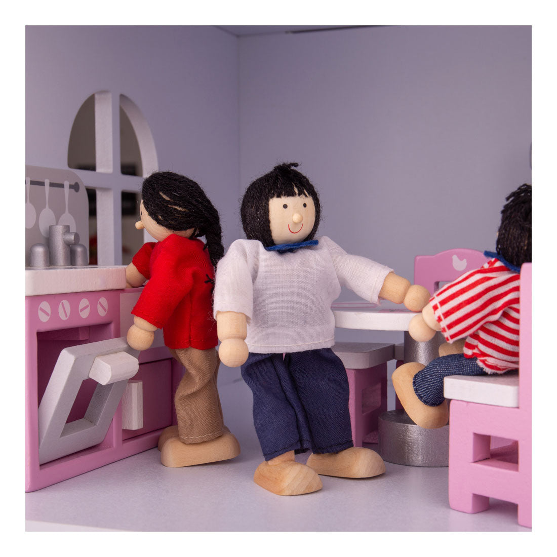 Tidlo poppenhuisaccessoire keuken 9delig