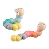 Bigjigs houten wormpje - pastel - afbeelding 1