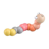 Bigjigs houten wormpje - pastel - afbeelding 2