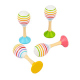 Bigjigs houten junior maraca, 2st. - afbeelding 2