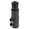 M-wave ahead-pen verlenger 1-1 8 incl. 4 spacers + ahead plug - zwart