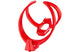 Supacaz - fly cage bidonhouder poly rood