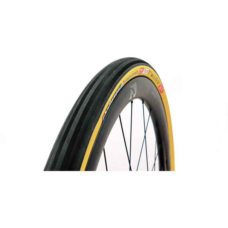 Challenge - strada bianca pro ot tlr 700x45c zwart bruin