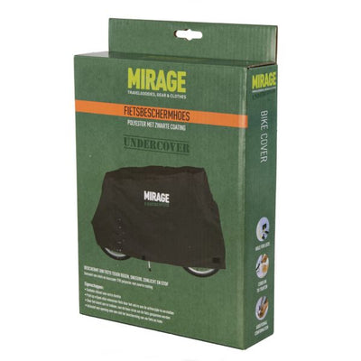 Mirage undercover beschermhoes fiets 170d polyester, zwart