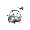 Basil fietsmand cento alu met mik bevestiging 14 liter 39 x 24 x 15 - zwart