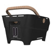 Basil mand cento neo zwart | multi | hendel | 21l