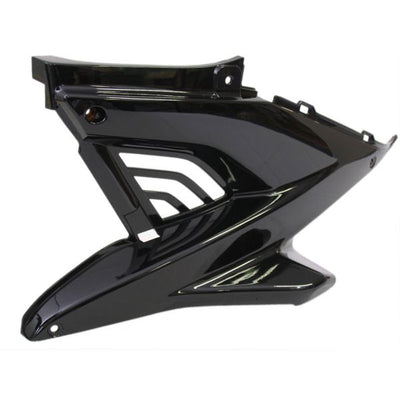 Edge motorscherm z kap links yamaha aerox tot bj. 2014 zwart metallic