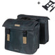 Basil dubbele fietstas elegance mik 40-49 liter - estate blauw
