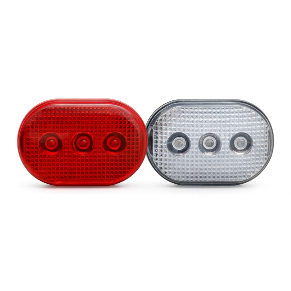 Edge verlichtingset city - 3 led - voor + achter - inclusief batterijen
