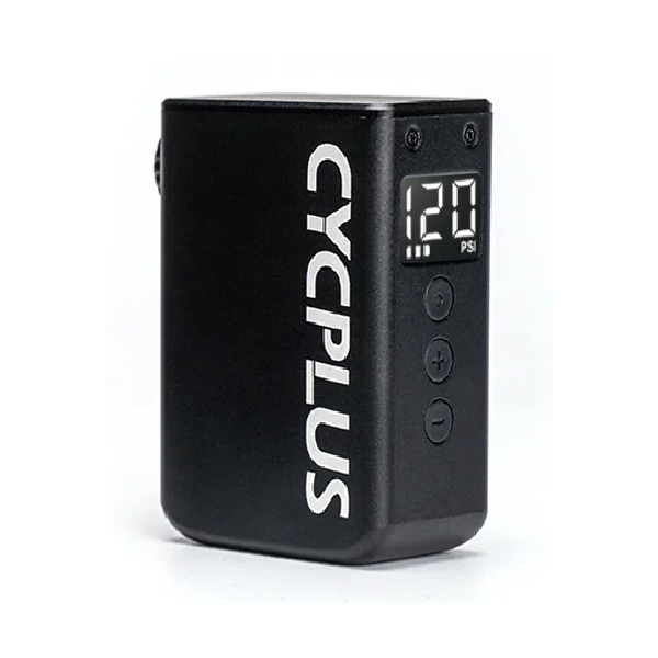 Cycplus elektrische accupomp as2 pro max - zwart