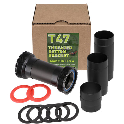 Wheels manufacturing Wheels mfg trapas t47 inboard sram dub abec 3 zwart