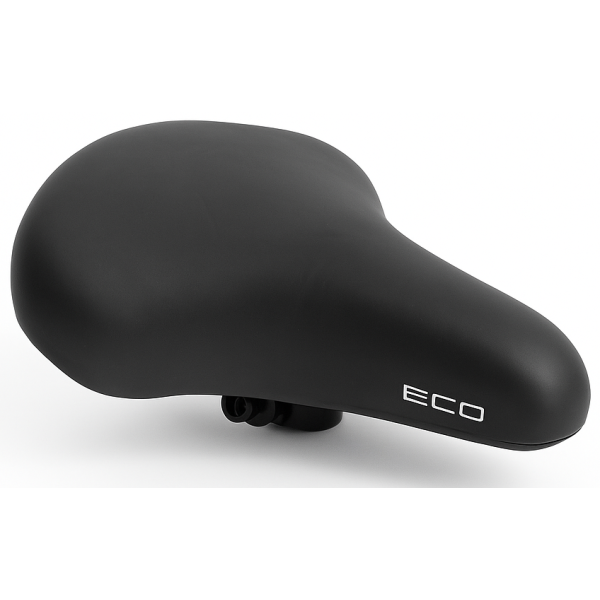 Edge fietszadel city eco - zwart (werkplaatsverpakking)