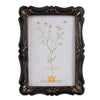 Clayre eef fotolijst zwart bruin 14x2x19cm 10x15cm