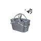 Basil mand achterop 2day carry all grijs | mik | 22l