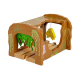 Bigjigs houten monster-tunnel - afbeelding 1