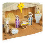 Bigjigs houten kerststal set, 13dlg. - afbeelding 3