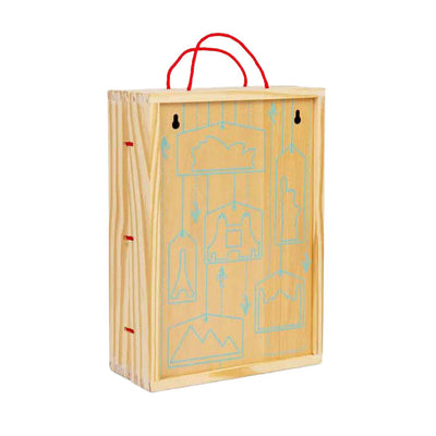 Bigjigs houten reis speelset, 10dlg.