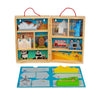 Bigjigs houten reis speelset, 10dlg.