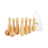 Bigjigs houten bowlingset, 12dlg. - afbeelding 1