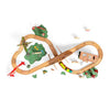 Bigjigs houten monster treinset, 50dlg.