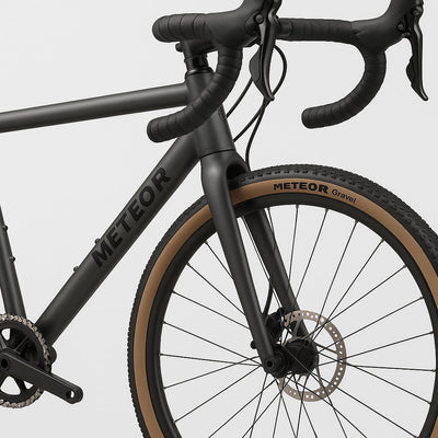 Edge buitenband meteor gravel 28 x 1.75'' 45-622 - zwart met bruin