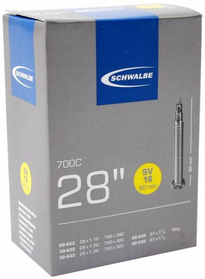 Schwalbe Binnenband SV16 28 28 32-622 630 60mm ventiel