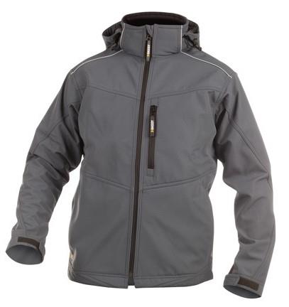 Dassy softshell tavira polyester grijs xxl