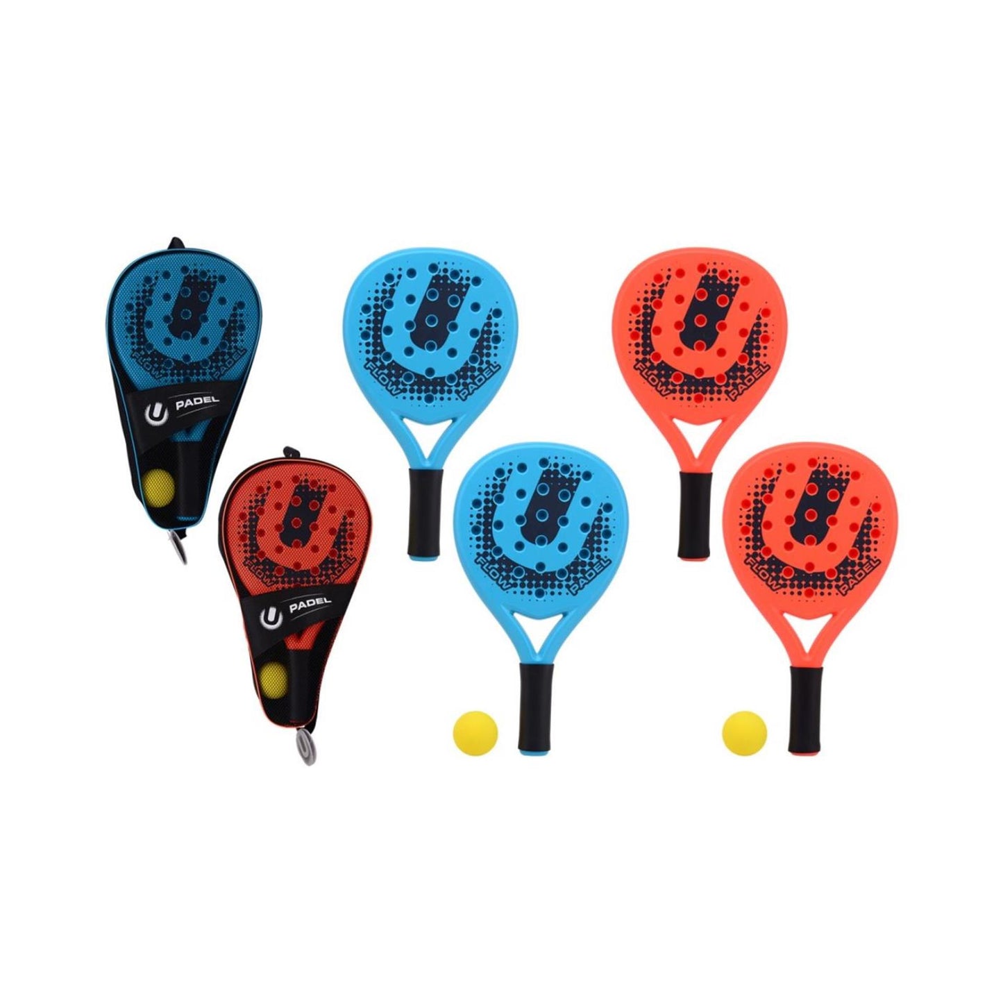 Johntoy urban disctrict padel set in draagtas