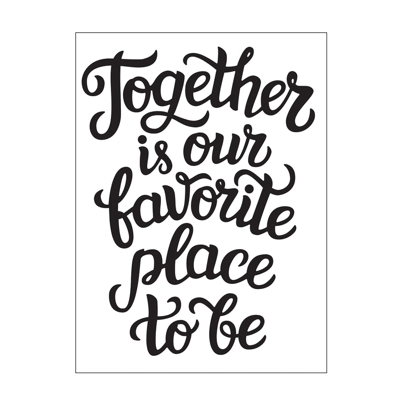Vaessen creative • embossing folder together