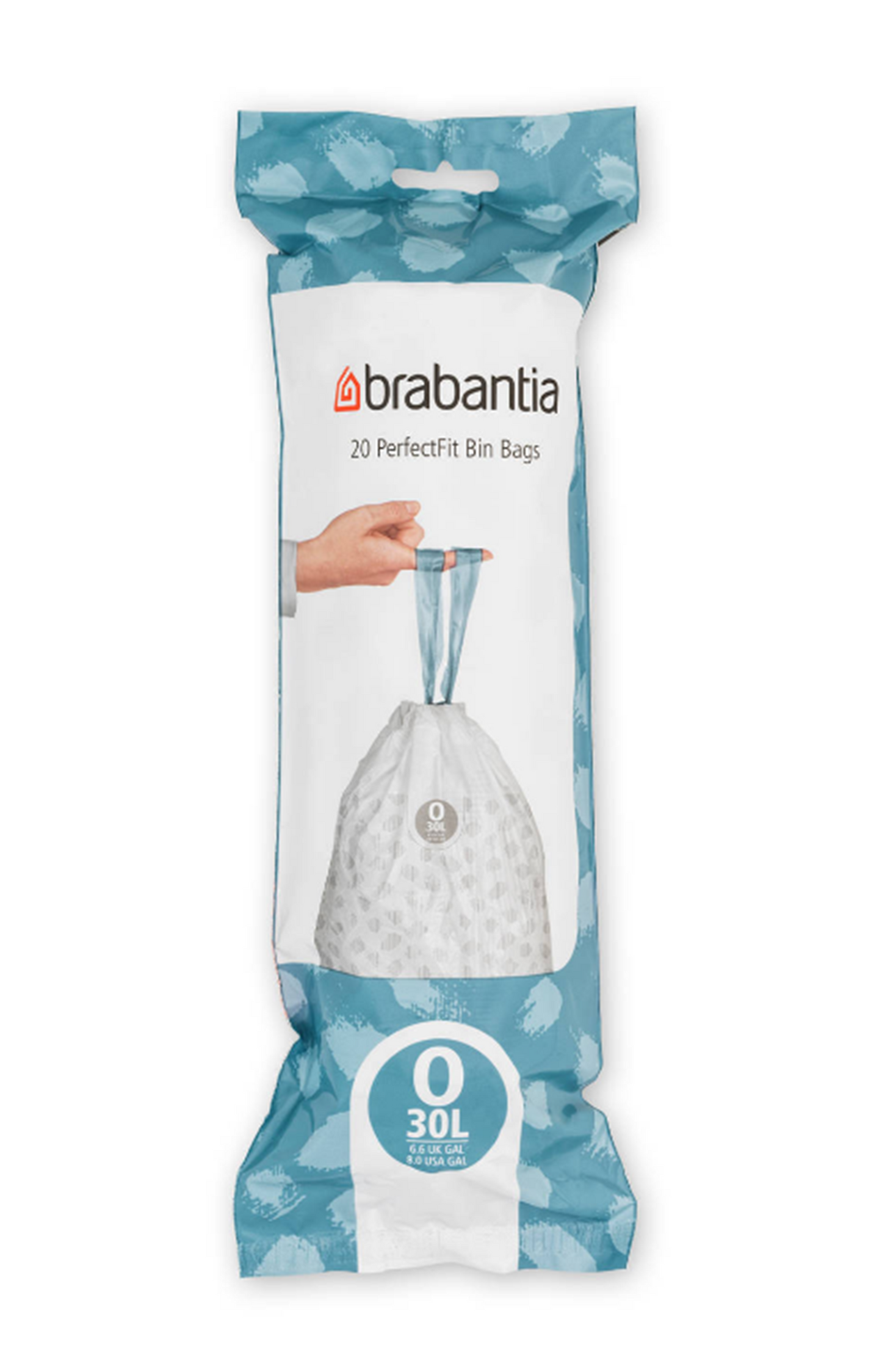 Brabantia perfectfit 30 liter vuilniszakken code o - 20 zakken