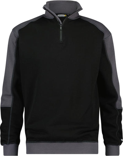 Dassy sweater basiel zwart grijs s