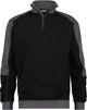 Dassy sweater basiel zwart grijs l