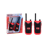 Johntoy walkie talkie brandweer - 300 meter bereik - afbeelding 1