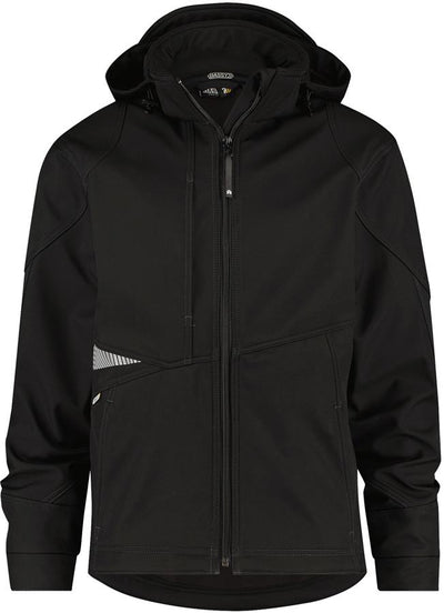 Dassy gravity softshell zwart mt xxl