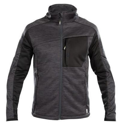Dassy midlayer vest convex grijs zwart s