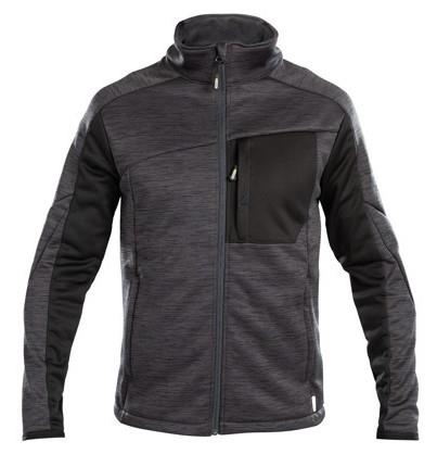 Dassy midlayer vest convex grijs zwart xxl