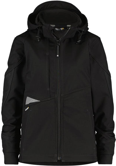 Dassy gravity women softshell zwart xl