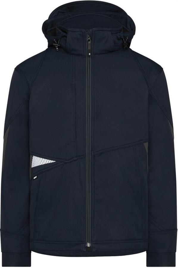Dassy gravity next softshell grijs zwart mt xxl