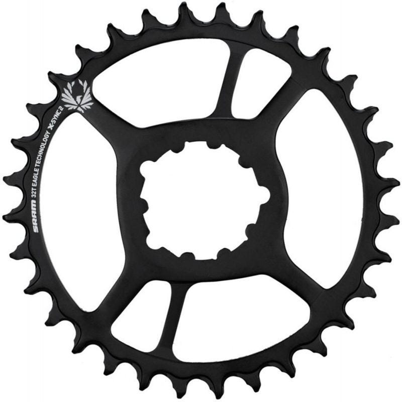Sram kettingblad eagle x-sync 36t dm 6mm offset steel black