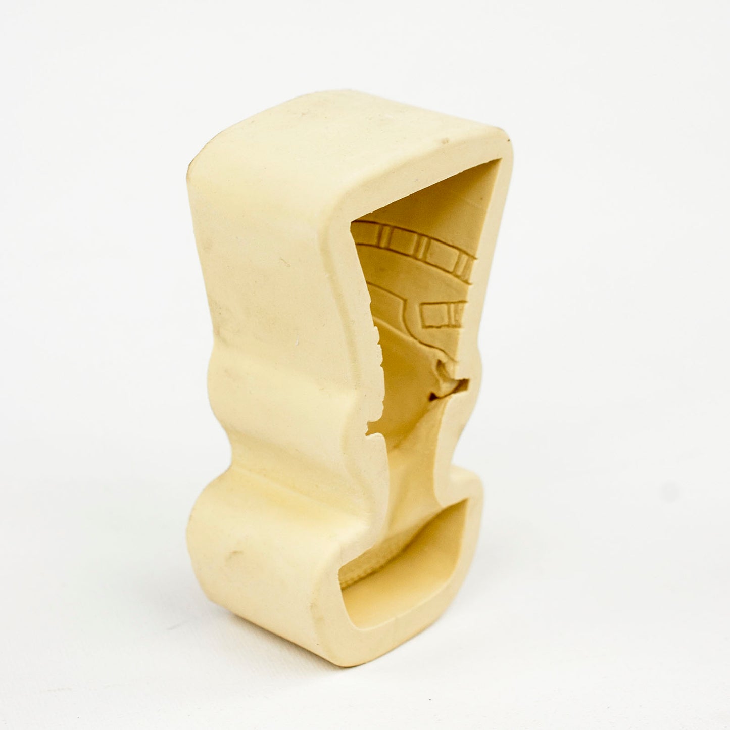 Powertex • gietvorm egyptische nefertete 6x11,5cm