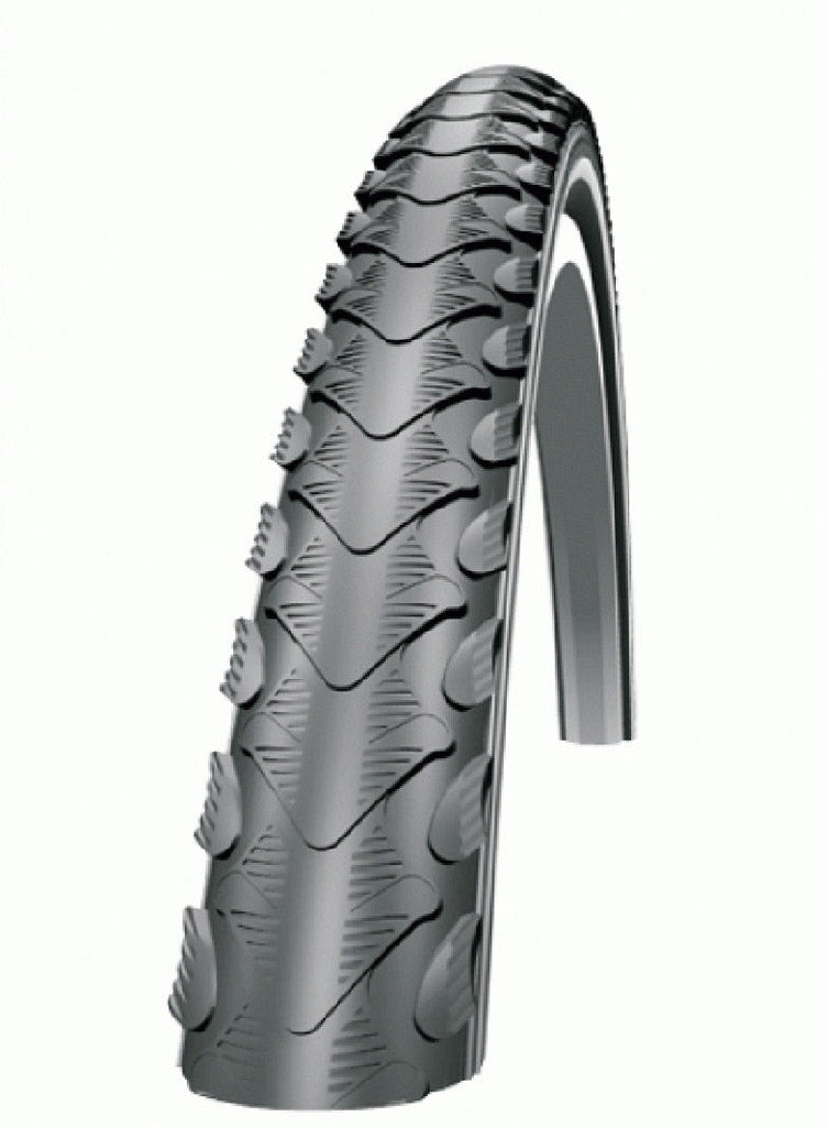 Schwalbe buitenband 26x1.75 (47-559) silento k-guard zwart reflex