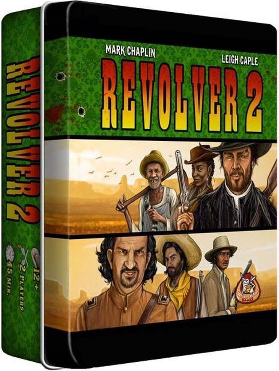 Revolver 2 gezelschapsspel met extra uitbreiding 2.1
