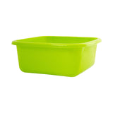 Afwasbak vierkant 12l 36x36x14,5cm, in blauw, groen, grijs of roze - afbeelding 1