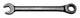 Unior 160 2 steek ringratelsleutel 17