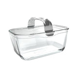 Pyrex airfryerschaal 20x14x9cm 1,55l met veiligheidsgrip metaal - afbeelding 1
