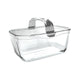 Pyrex airfryerschaal 20x14x9cm 1,55l met veiligheidsgrip metaal