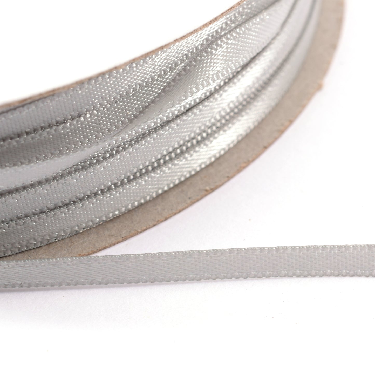 Vaessen creative • satijn lint 3mmx100m zilver